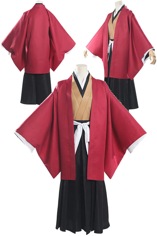 Fantasia Tsugikuni Cosplay Kimono Clothing Anime Devil Murderer Disfraz Costume Adult Men Fantasy Halloween Carnival Party Cloth