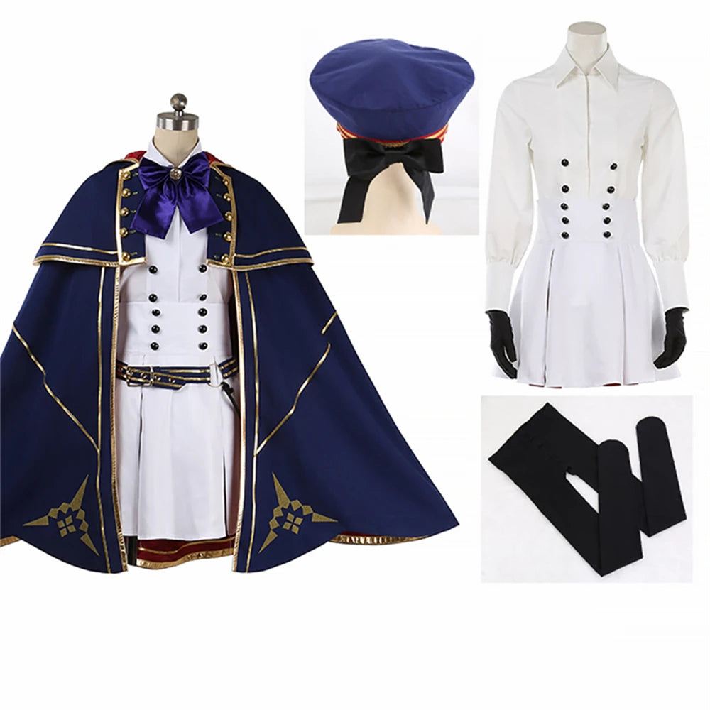 Fate/Grand Order Saber Artoria Arturia Altria Pendragon Caster Cosplay Costume Carnival Halloween Christmas Clothing