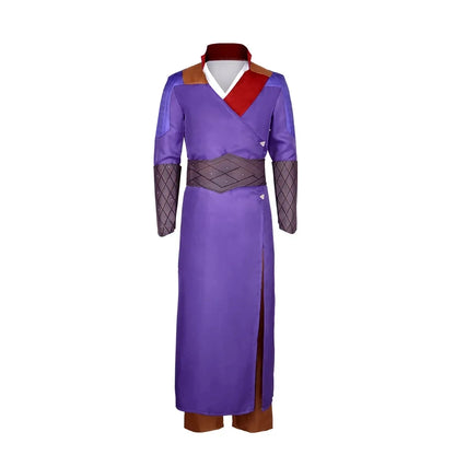 Gale Cosplay Costume Trench Purple Robe Men Game Baldurs Gate 3 Role Play Men Uniform Gate Halloween Christmas Carnival Full Set