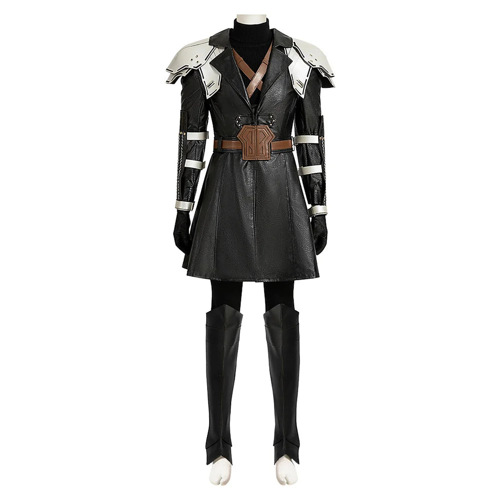 Game Final Cos Fantasy Sephiroth Cosplay Costume Uniform Coat Pants Outfits Halloween Carnival Suit