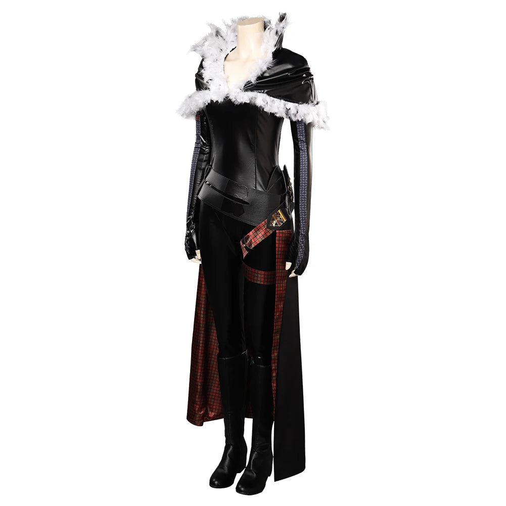 Game Final Fantasy FF16 Benedikta Harman Cosplay Costume Jumpsuit Women Girls Outfits Clothing Gloves Halloween Party Suit