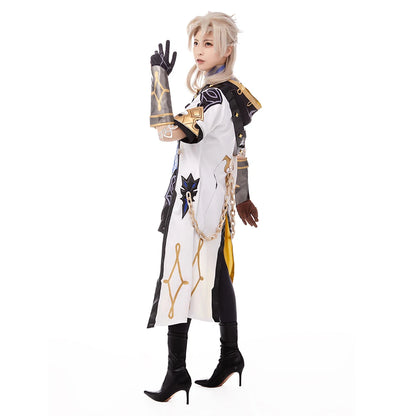 Game Albedo Cosplay Costume Outfits Halloween Carnival Costumes