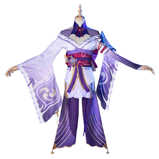 Game Genshin Impact Baal Raiden Shogun Cosplay Costume Dress Outfits Halloween Carnival Party Suit