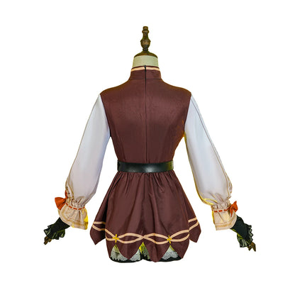 Game YaoYao Cosplay Costume Lovely Women Kids Lolita Dress Yao Yao Fancy Dress with Bag and Wig