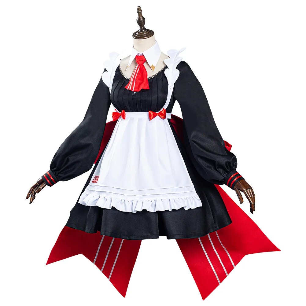 Game Genshin Impact x  Noelle Maid Dress Cosplay Costume Women Full Set Clothing Female Girl Halloween Carnival RolePlay Suit