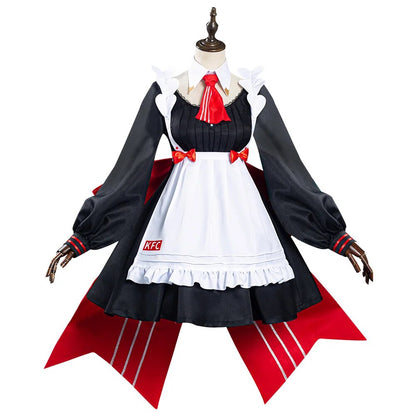 Game Genshin Impact x  Noelle Maid Dress Cosplay Costume Women Full Set Clothing Female Girl Halloween Carnival RolePlay Suit