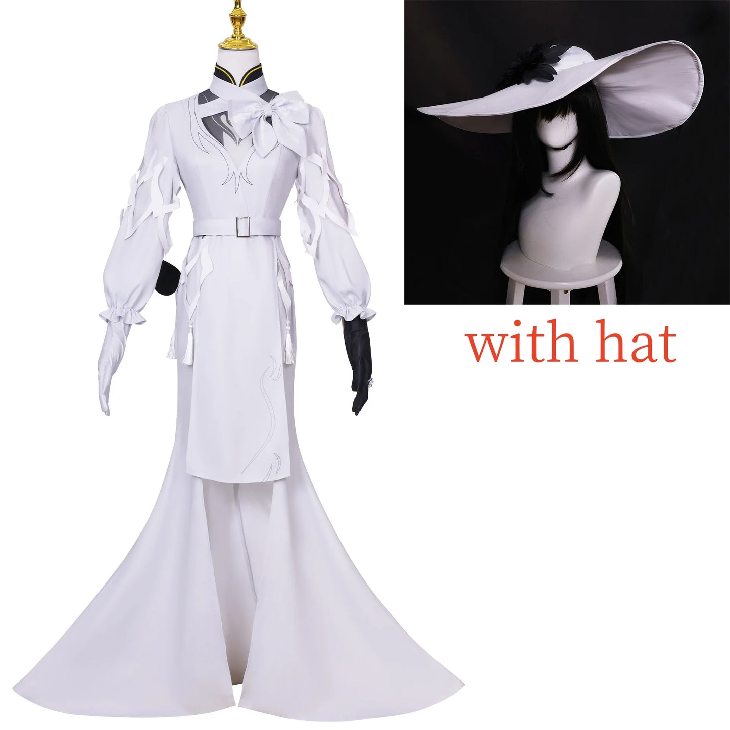 Game Honkai Star Rail Constance Cosplay The Dahlia Costume Women Luxury Elegant Fantasia Dress Suit Halloween Carnival Gown