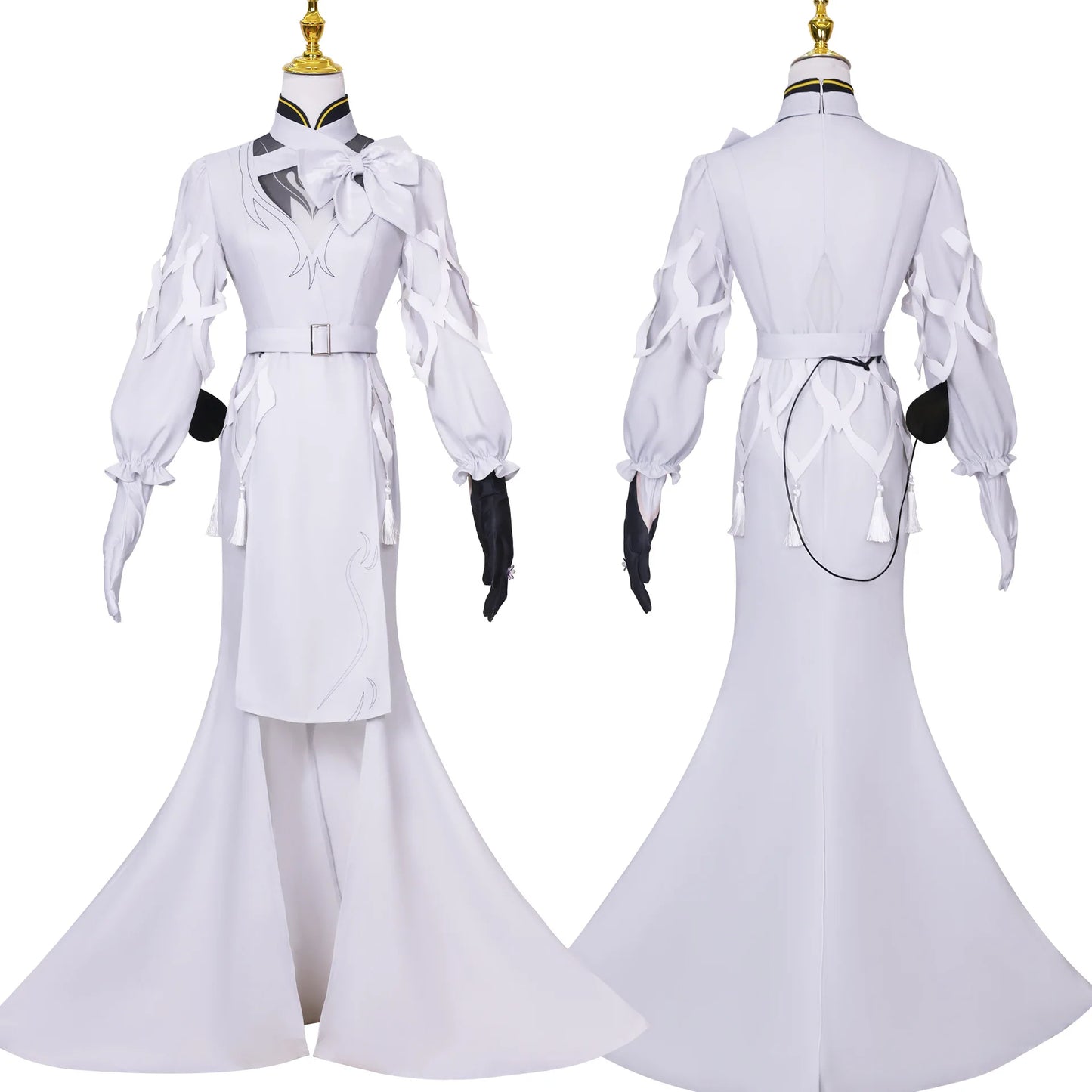 Game Honkai Star Rail Constance Cosplay The Dahlia Costume Women Luxury Elegant Fantasia Dress Suit Halloween Carnival Gown