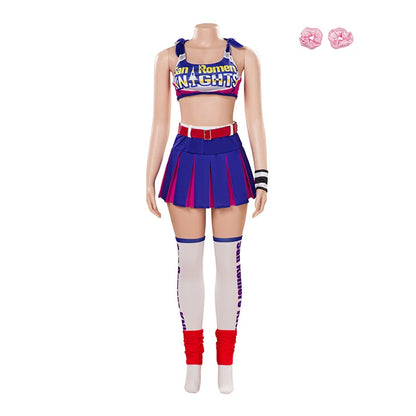 Game Cosplay Costume Sexy Women Tops Skirt Accessories Full Set Female  Uniform Halloween Party Outfits