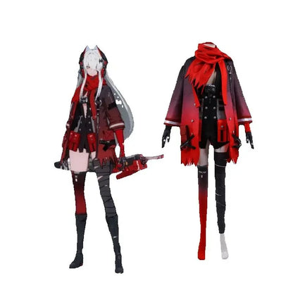 Game Lucia Crimson Abyss Cosplay Costume  Women Uniform Suit Full Set Halloween Party Outfits