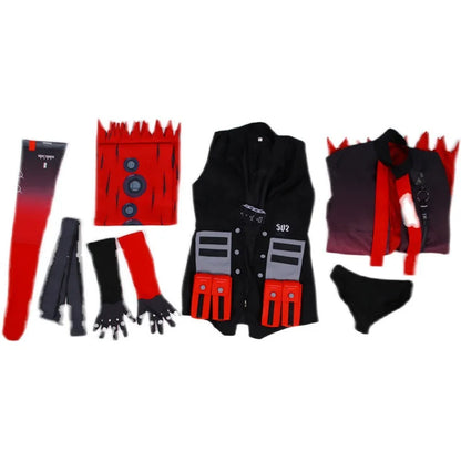 Game Lucia Crimson Abyss Cosplay Costume  Women Uniform Suit Full Set Halloween Party Outfits