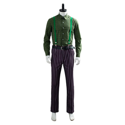 Game Mortal Cos Kombat 11 Joker Cosplay CostumeCoat Vest Pants Shirt Full Suit For Men Adult Halloween Costumes