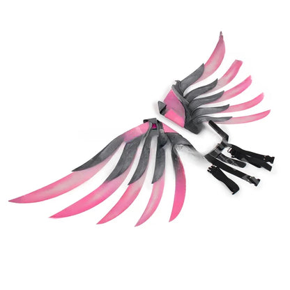 Game Pink Skin Wings Accessories Anime Cosplay Costume Props Halloween For Men Women Custom Made Gifts