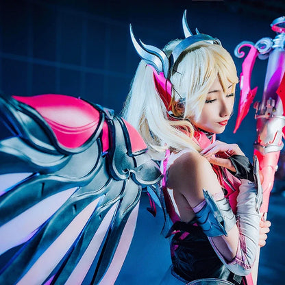 Game Pink Skin Wings Accessories Anime Cosplay Costume Props Halloween For Men Women Custom Made Gifts