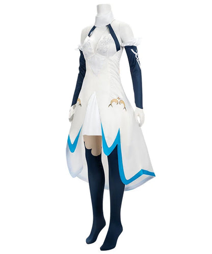 Game Tales Edition Cosplay Costume Dress Edition Blue Ball Gown For Women Girls