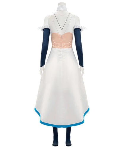 Game Tales Edition Cosplay Costume Dress Edition Blue Ball Gown For Women Girls