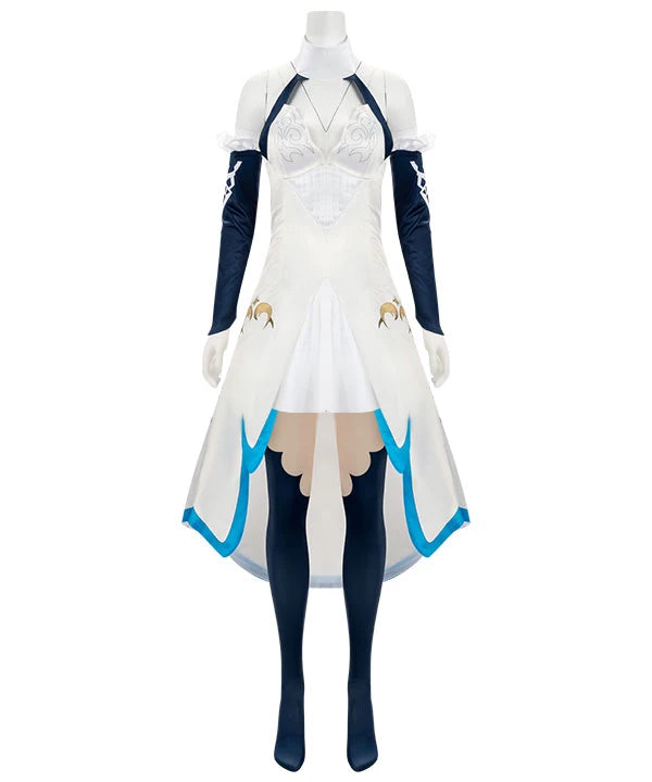 Game Tales Edition Cosplay Costume Dress Edition Blue Ball Gown For Women Girls