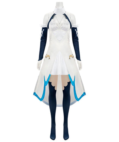 Game Tales Edition Cosplay Costume Dress Edition Blue Ball Gown For Women Girls