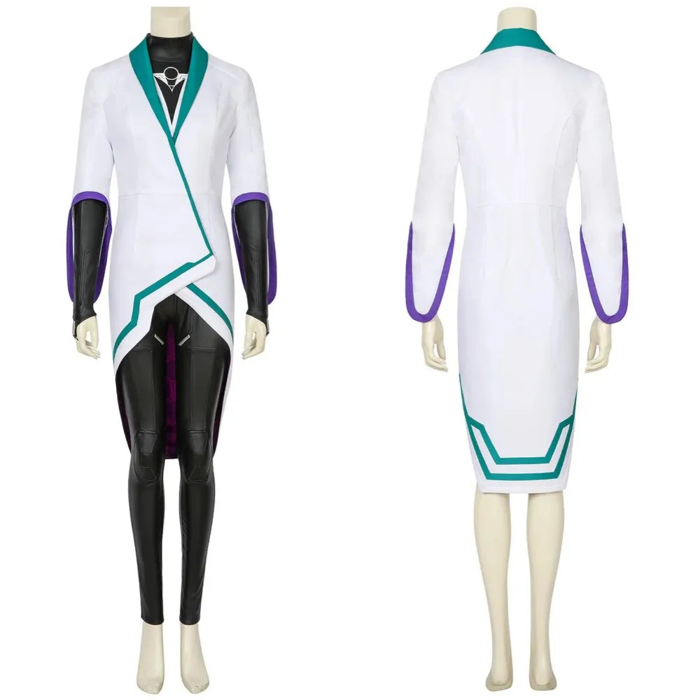 Valorant Saga Cosplay Costume Coat Top Pants Full Set Custom Size with Accessories