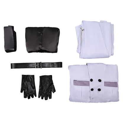 GameRufus Shinra Final  Cosplay Costume Fantasy Adult Men Male Coat Belt Gloves Outfits Halloween Carnival Party Suit