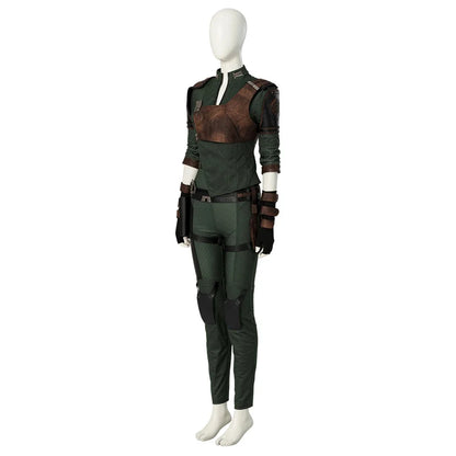 Gamora Cosplay Costume Adult Jumpsuits Coat Wig Suits Girls Halloween Carnival Disguise Party Costume