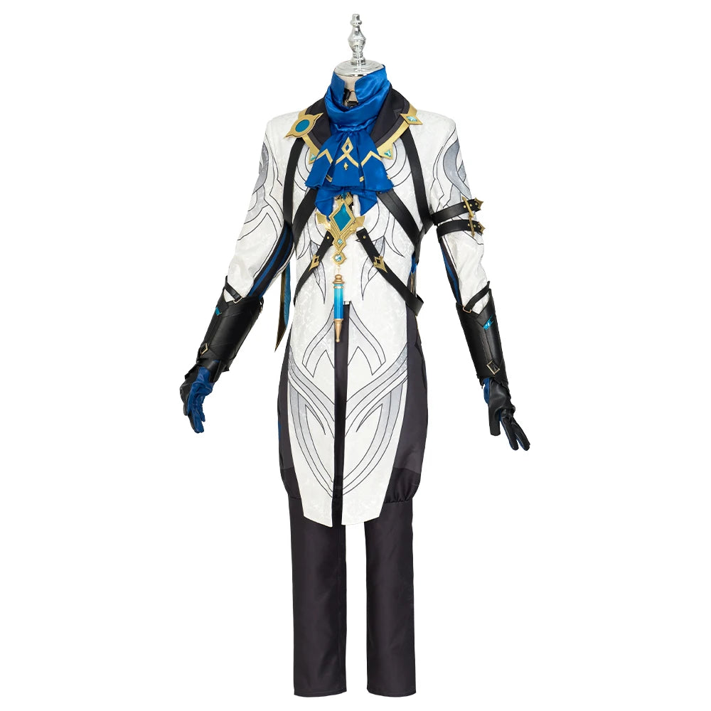 Genshin Impact Cosplay Dottore Costume The Doctor Uniform Suits Halloween Carnival Theme Party II Dottore Performance Outfits