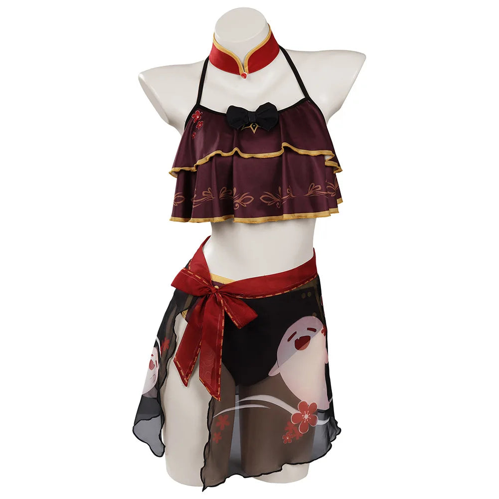 HUTAO Cosplay Costume Swimsuit Outfits Halloween Carnival Suit