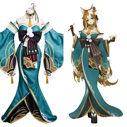 Ms Hina/Gorou Cosplay Costume Outfits Halloween Carnival Suit