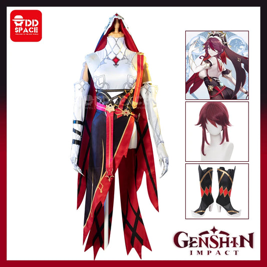 Genshin Impact Rosaria Cosplay Costumes Mondstadt Nun Rosaria Game Anime Cosplay wig suit For Women Full Set Of Clothing