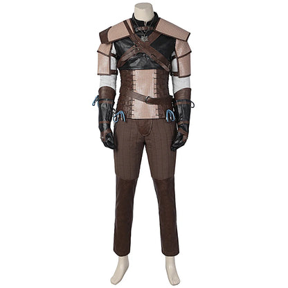 Geralt of Rivia Cosplay Costume Disguise Halloween Carnival Part Clothing