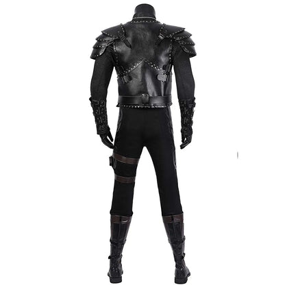 Geralt of Rivia Cosplay Costume Jacket Top Pants Full Set Disguise Fantasia Clothing Halloween Carnival Part Suit