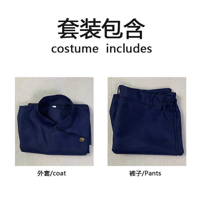 Gojo Satoru Cosplay Costume High School Uniform  Suit Halloween Costume Men Adult Gojo Satoru Full Set