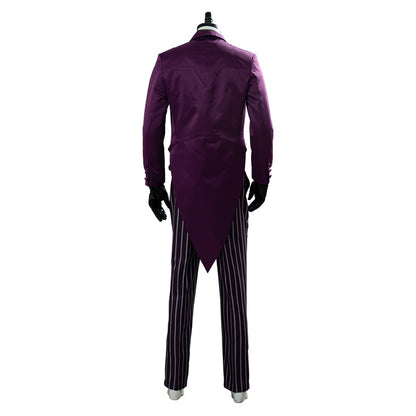 Game Mortal Cos Kombat 11 Joker Cosplay CostumeCoat Vest Pants Shirt Full Suit For Men Adult Halloween Costumes