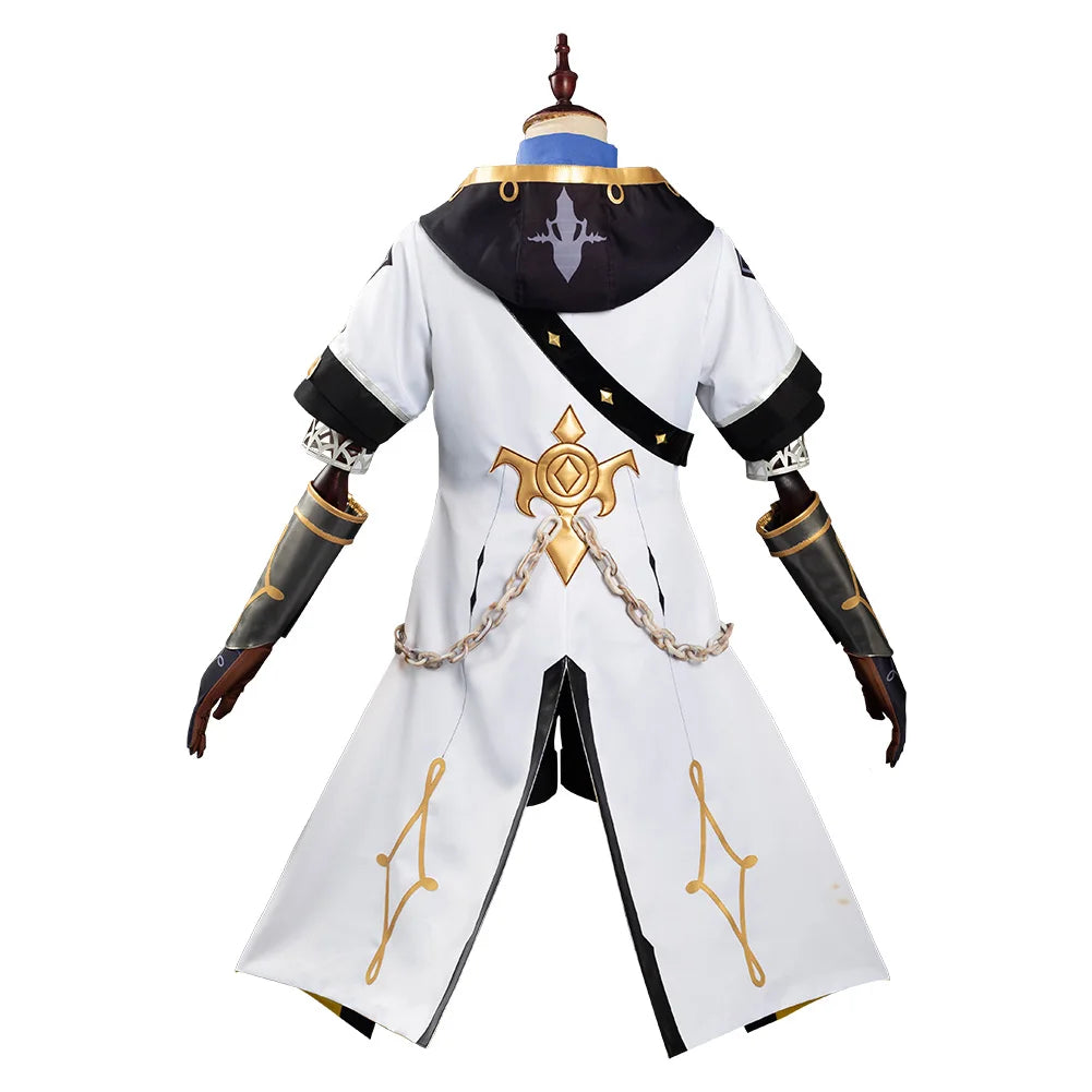 Game Albedo Cosplay Costume Outfits Halloween Carnival Costumes