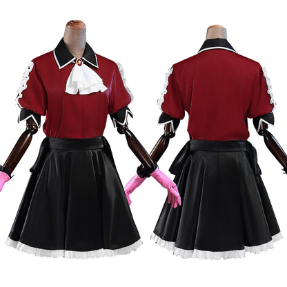 OSHI NO KO Anime Arima Kana Cosplay Costume Wig Shirt Skirt Rose Net Synthetic Fiber Halloween Christmas