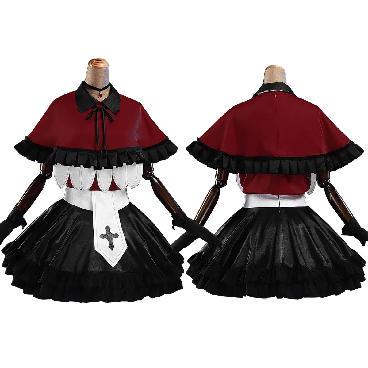 OSHI NO KO Anime Ruby Hoshino Cosplay Costume Wig Shirt Shawl Skirt Rose Net Synthetic Fiber Halloween Christmas