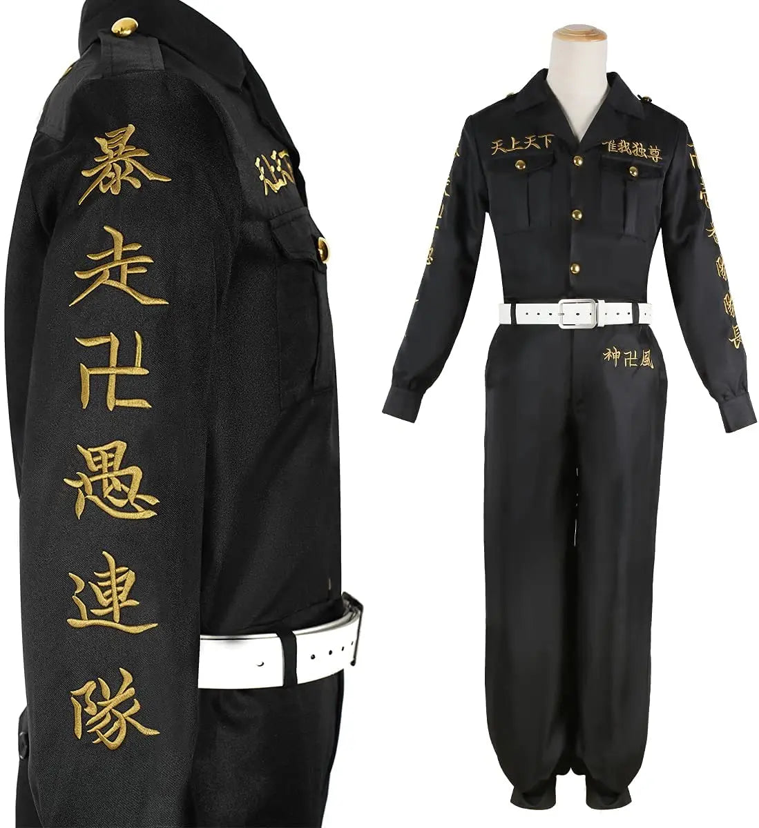 Tokyo Anime Cosplay Costume First Generation Toman Special Attack Uniform Embroidery Vice-President Captain