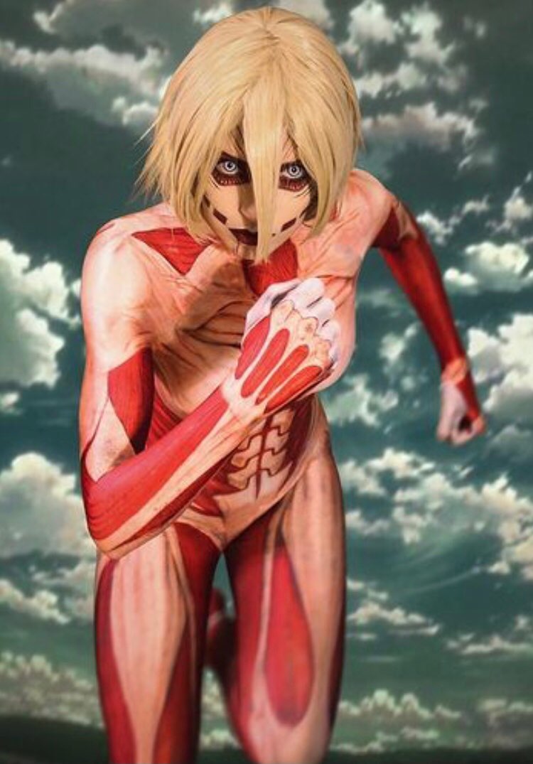 Halloween Annie Leonhardt Female Titan Cosplay Costumes 3D Print Attack on Titan Female/Male Zentai Catsuit Girls Bodysuit