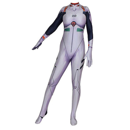 Halloween Asuka 3.0 Cosplay Costume Asuka Langley Soryu Plugsuit Superhero Zentai Suits Adults Kids Bodysuit