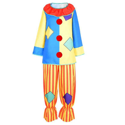 Halloween Dress Up Parties Clown Costumes Role Play and Carnival Cosplay Props Comfortable Fit Costume Clothing