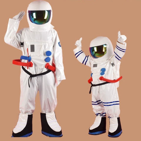 Halloween Spaceman Cosplay Costume Astronaut Cos Suit With Helmet Adult Inflatable Children&#39;s Day Photography Photo For Family