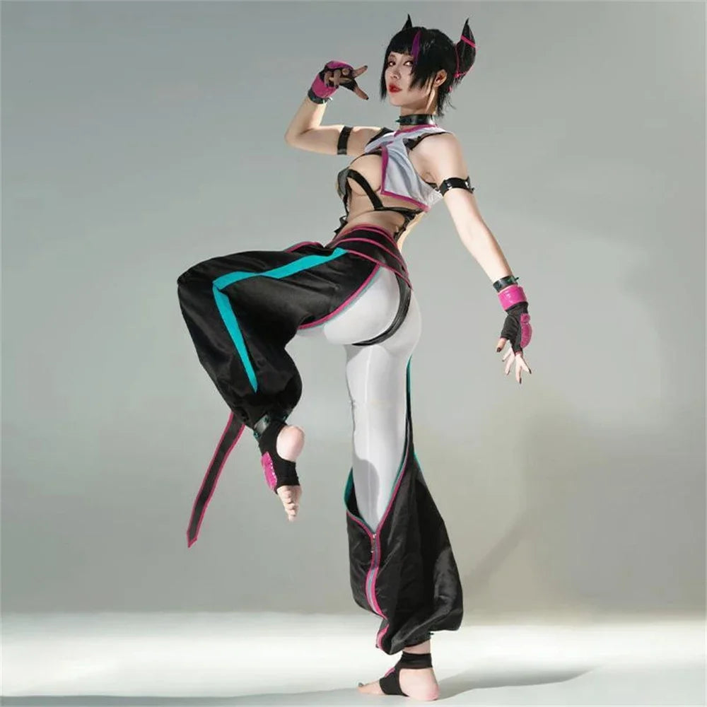 Street Fighter Cosplay Costume Woman Halloween Uniforms Game Sexy Cosplay