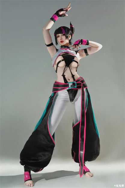 Street Fighter Cosplay Costume Woman Halloween Uniforms Game Sexy Cosplay