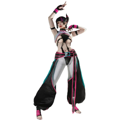 Street Fighter Cosplay Costume Woman Halloween Uniforms Game Sexy Cosplay