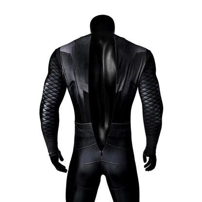 Adult War God of Thunder Jumpsuit Cosplay Costume Halloween Masquerade Party Print Zentai Bodysuit