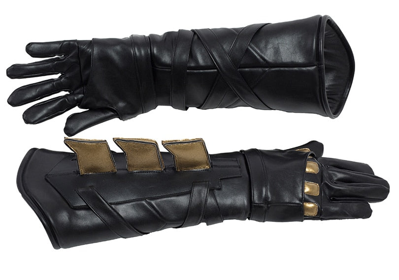 Halloween Costume Accessories Adult Men Cosplay Gloves Gantlets With Arm Props