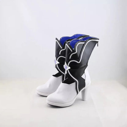 Honkai Impact 3 Seele Vollerei Twins cosplay shoes Halloween Fancy Shoes for Adult High Quality Faux Leather Red Blue Boots