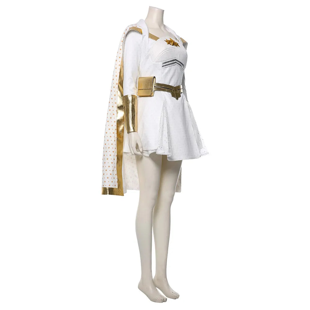 The Boys Starlight Cosplay Annie January Costume Cape Cloak Suit Dress For Women Fantasia Halloween Costumes Christmas