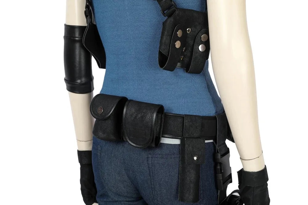 Jill Cosplay Costume Women's Tactical Vest Pants Accessories Full Set Custom Game Outfit