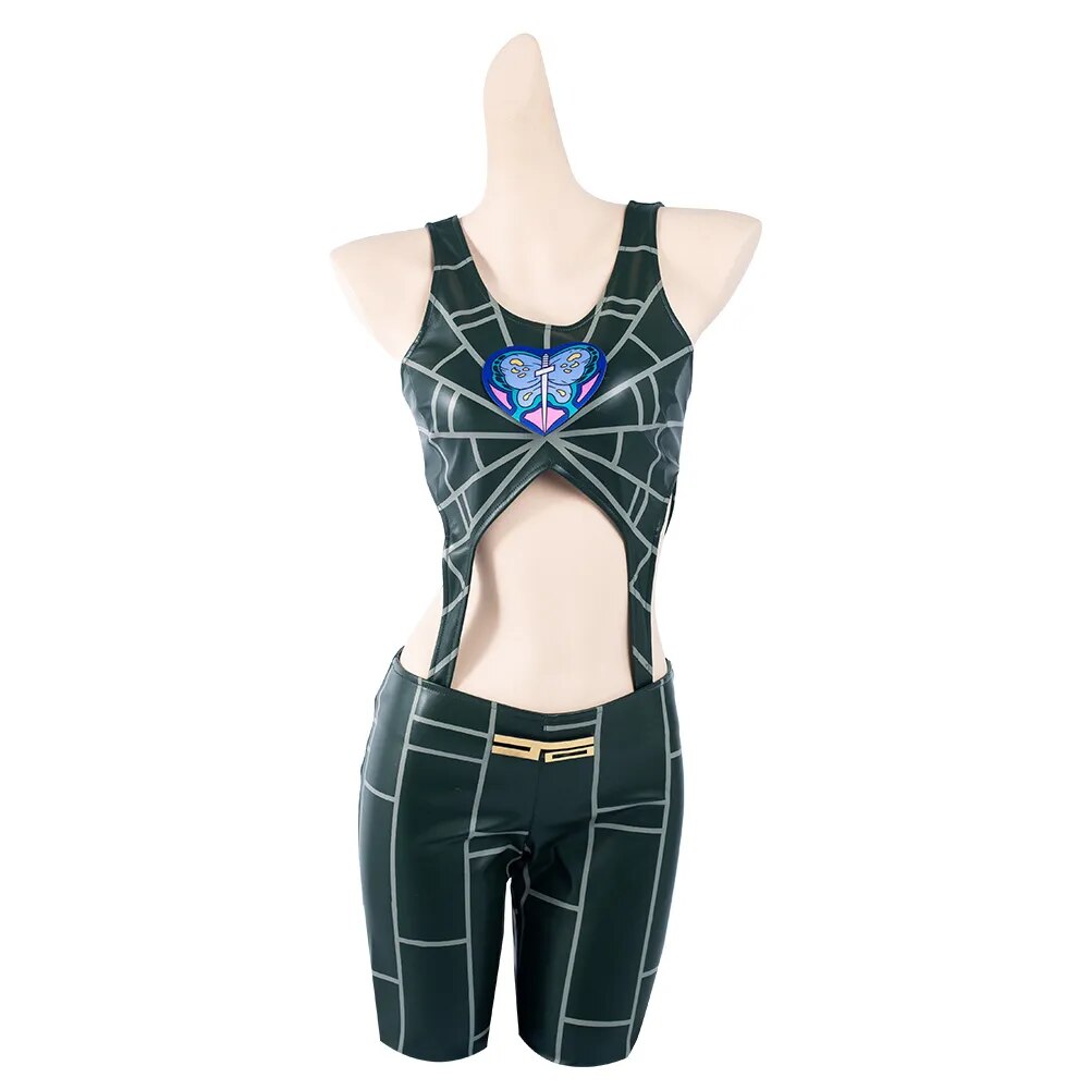 JoJo‘s Bizarre Adventure Jolyne Cujoh Cosplay Costume Outfits Halloween Carnival Suit